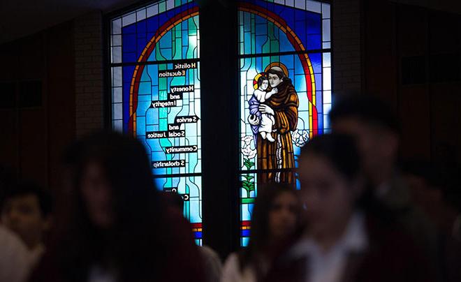 Chapel stained glass